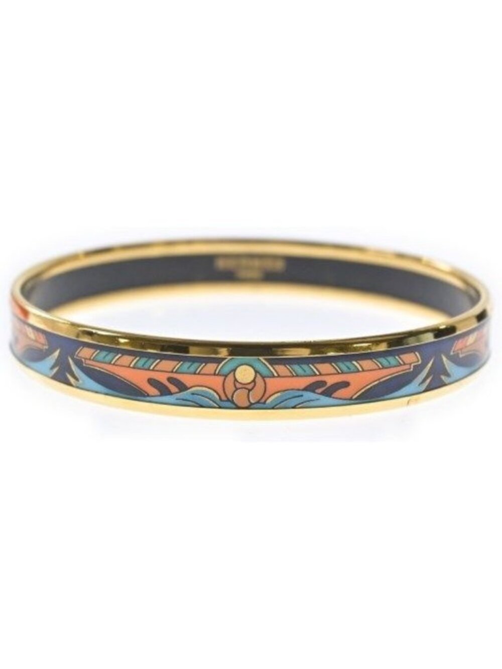 Hermes Bracelet Bangle Gold